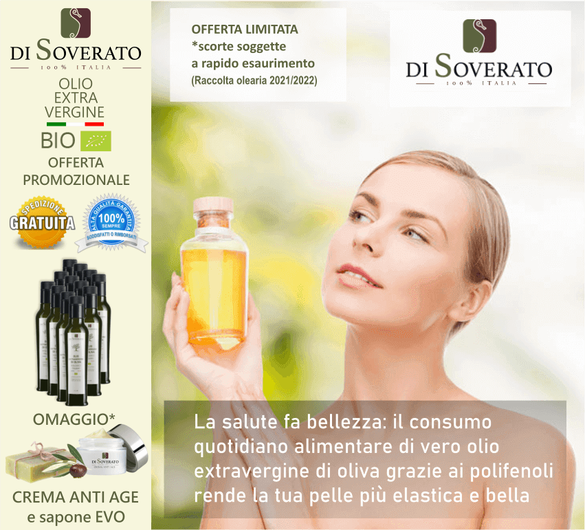 Olio extravergine di oliva in offerta di Soverato
