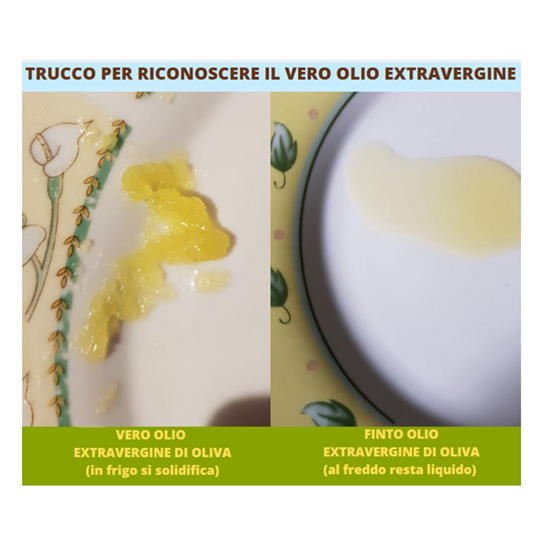 trucco riconoscere olio extravergine di oliva